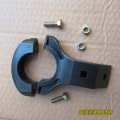 黑色中衛KU固定夾具帶固定螺絲原裝電視高頻頭KU夾具珍藏版夾中九鍋夾子