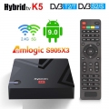 晶晨905X3 k5新款4K超高清共亯機，安卓9.0最新2G+16G S2/T2/C支持HEVC AVS2 AVS+ h265雙頻wifi