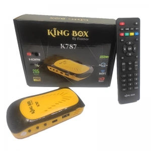 新款KING BOX東南亞高清HEVC H265電視機上盒DVB S2支持3G網絡pvu Biss forever
