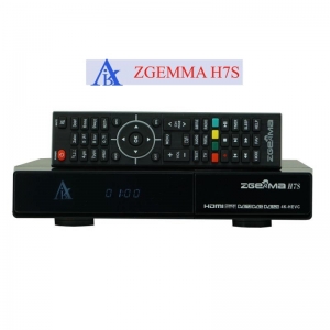 Zgemma H7S AVS+ 4K UHD高清機E2系統衛星+有線博通晶片雙路訊號輸入支持H.265支持PV硬解